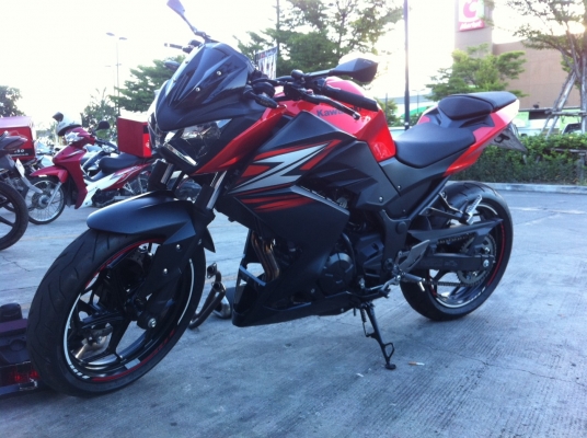 ขาย KAWASAKI Z250 ปี2014 สีส้มดำ