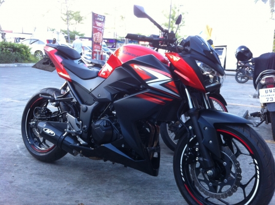 ขาย KAWASAKI Z250 ปี2014 สีส้มดำ