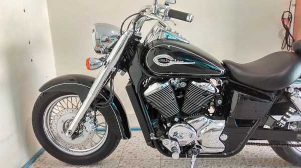 ขาย Honda Shadow Classic 750 cc พร้อมไช้ ใหม่กริ๊ป อินวอย+สพม 129k