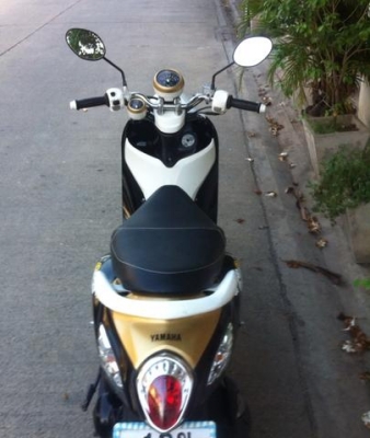 Yamaha Fino Fi หัวฉีด กุญแจรีโมท สีน้ำตาลทอง รถ สวยใหม่