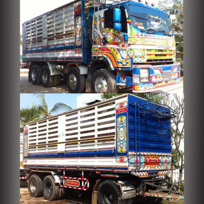 ฝากขายรถพ่วง DECA 360 ยูโร3 ดัมพ์แม่ลูกคอกเกษตร 24ล้อ สภาพเดิม