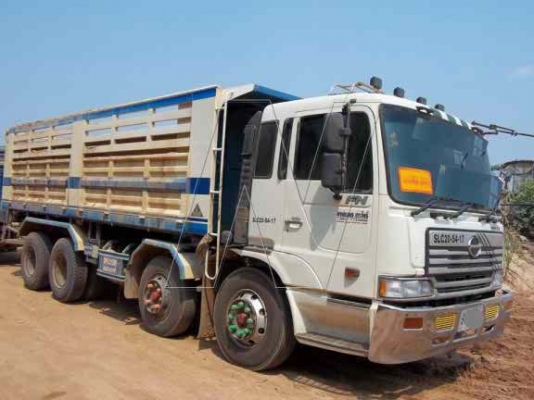 ขายรถ HINO12 ล้อดัมพ์เดี่ยวมี 2 คัน หัวเปอร์เฟีย เครื่อง P11 320 แรงม้า เกียร์อิตั้น กระบะเหล็ก อู่เสรีชัย ราคาคันละ 2000000