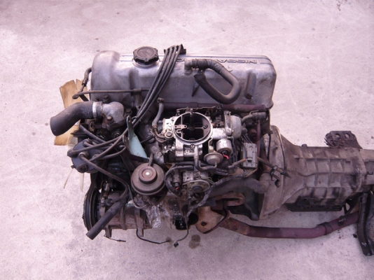 ขายเครื่องยนต์เบนซินขับหลัง Nissan L18 9850 บาท