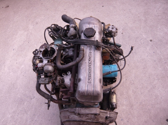 ขายเครื่องยนต์เบนซินขับหลัง Nissan L18 9850 บาท