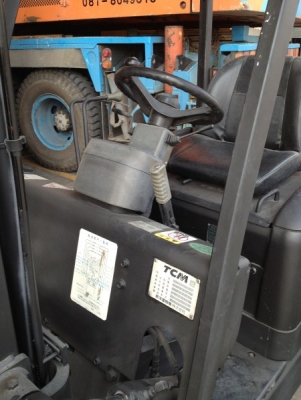 รถฟอร์คลิฟต์ไฟฟ้านำเข้าทำสีใหม่ทั้งคัน พร้อมตู้ชาร์จ TCM 1.5 ตัน รถฟอร์คลิฟต์ไฟฟ้านำเข้าทำสีใหม่ทั้งคัน พร้อมตู้ชาร์จ TCM 1.5 ตัน