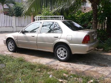 ขายรถเก๋ง HONDA CITY 1.3 EXi ปี 1997 เกียร์ออโต้ ไม่ติดแก๊ส สีบรอนซ์ทองช่วงล่างแน่น ผู้หญิงใช้ วิ่ง 190,000 กม.