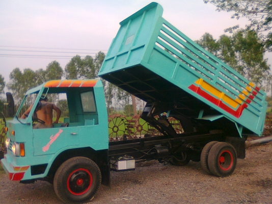 อีแต๋น 6 ล้อดั๊ม เครื่องอีซุซุ 4 BA ขนาด 85 แรง พร้อมใช้