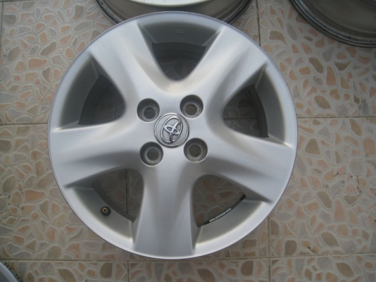 ขายล้อแม็ก Toyota vios 15"x5.5" 4รู100 et45 (081-3747940)