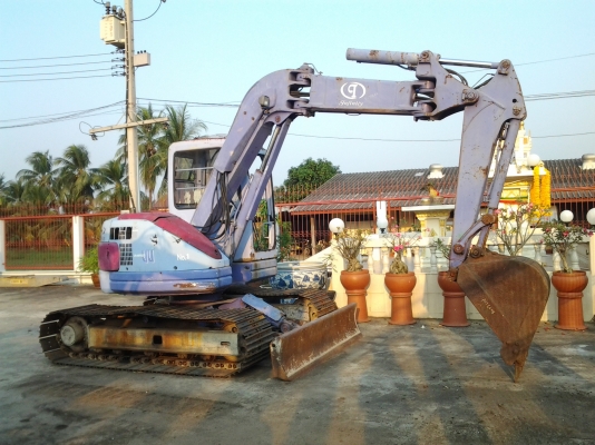 มือสองญี่ปุ่นนำเข้าเอง แบคโฮ KOMATSU-PC75UU-2 มือสองญี่ปุ่นแท้ สภาพดี ทำสีแล้ว รถพร้อมใช้ ราคาคุยกันได้ มีบริการขนส่ง