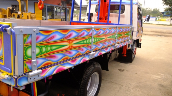 ขายรถหกล้อ ติดเครน สภาบใหม่ รถสวยทั้งคัน ไม่มีที่ติ รถห้างไทยปี 39