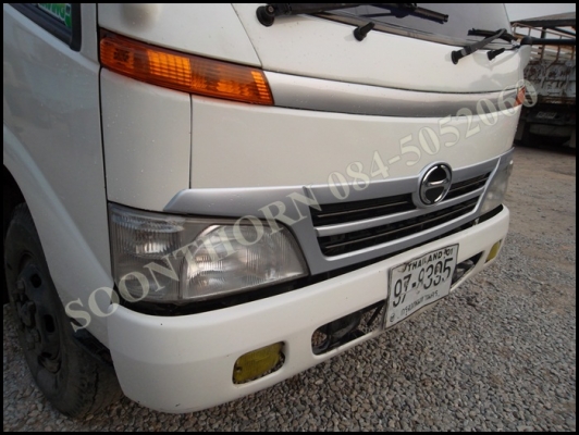 ขายด่วน รถบรรทุก 6 ล้อ HINO DUTROซีรี่ 300 EURO 150 แรง เทอรโบ อินเตอร์ ปี 50 กระบะ 5 เมตร มีลิฟท์ท้าย สภาพเดิมๆ สวย ราคาสุดคุ้ม