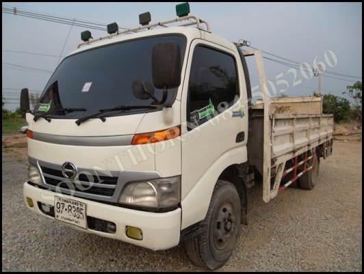 ขายด่วน รถบรรทุก 6 ล้อ HINO DUTROซีรี่ 300 EURO 150 แรง เทอรโบ อินเตอร์ ปี 50 กระบะ 5 เมตร มีลิฟท์ท้าย สภาพเดิมๆ สวย ราคาสุดคุ้ม