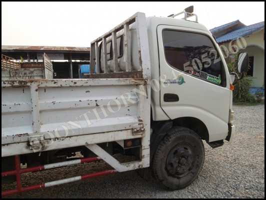 ขายด่วน รถบรรทุก 6 ล้อ HINO DUTROซีรี่ 300 EURO 150 แรง เทอรโบ อินเตอร์ ปี 50 กระบะ 5 เมตร มีลิฟท์ท้าย สภาพเดิมๆ สวย ราคาสุดคุ้ม