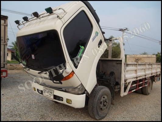 ขายด่วน รถบรรทุก 6 ล้อ HINO DUTROซีรี่ 300 EURO 150 แรง เทอรโบ อินเตอร์ ปี 50 กระบะ 5 เมตร มีลิฟท์ท้าย สภาพเดิมๆ สวย ราคาสุดคุ้ม