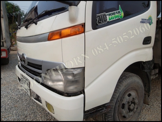 ขายด่วน รถบรรทุก 6 ล้อ HINO DUTROซีรี่ 300 EURO 150 แรง เทอรโบ อินเตอร์ ปี 50 กระบะ 5 เมตร มีลิฟท์ท้าย สภาพเดิมๆ สวย ราคาสุดคุ้ม