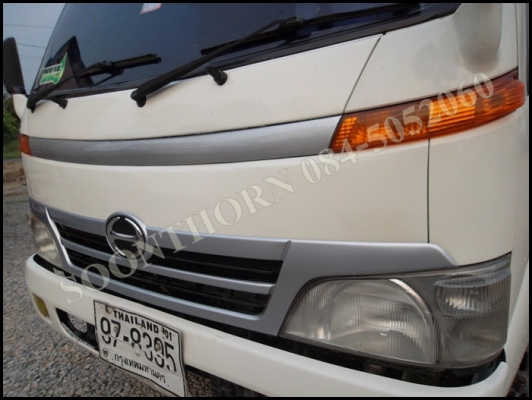 ขายด่วน รถบรรทุก 6 ล้อ HINO DUTROซีรี่ 300 EURO 150 แรง เทอรโบ อินเตอร์ ปี 50 กระบะ 5 เมตร มีลิฟท์ท้าย สภาพเดิมๆ สวย ราคาสุดคุ้ม