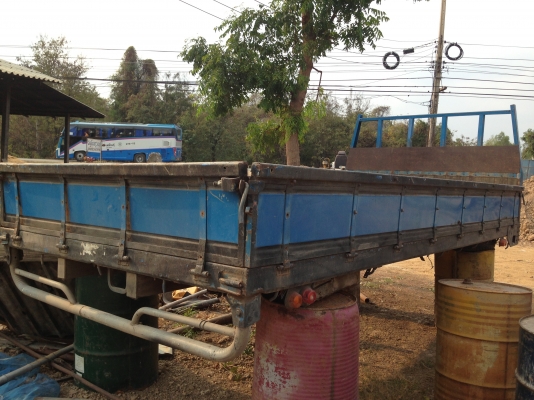 ขายด่วน กระบะเหล็กคาร์โก้ยาว 4.30 เมตรพื้นสแตนเลสอย่างสวย ถอดออกมาจากรถ ISUZU NPR 115 ฝาข้างไม่มีผุกร่อนสภาพดีครับพร้อมติดตั้งพร้อมใช้งาน ราคาต่อรองได้นะครับ