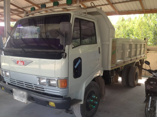ขายรถบรรทุกหกล้อดั๊มพ์ HINO FC รถประกอบ เครื่อง 117 แรง ยาง 8.25 พวงมาลัยพาวเวอร์ แอร์พร้อม ทะเบียนพร้อมโอน
