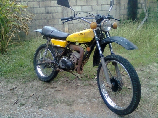 ขายyamaha dt100..แห้งๆเครื่่องดีมีเล่มทะเบียน(ไม่โอน)8,500