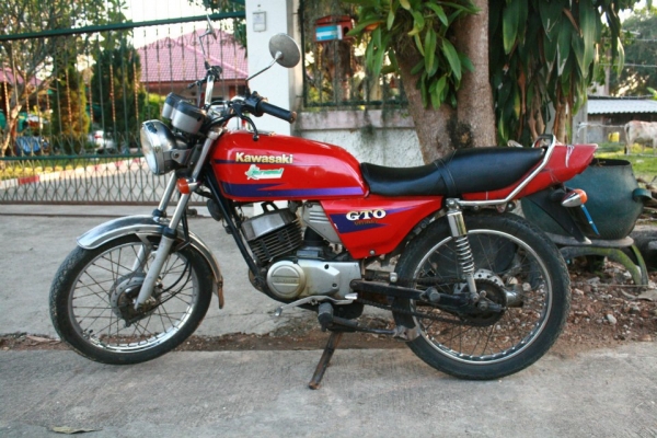 Kawasaki GTO125 ปี 43 สวยๆ เครื่องดี