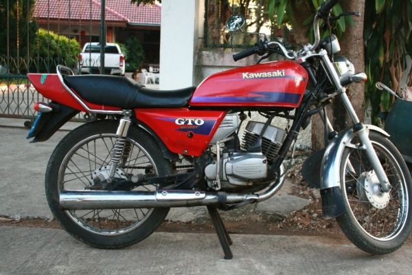 Kawasaki GTO125 ปี 43 สวยๆ เครื่องดี
