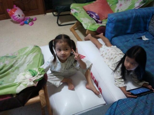 ขายเบาะเป่าลม Honda ใช้วางขา หรือ ตกแต่งร้านได้ครับ