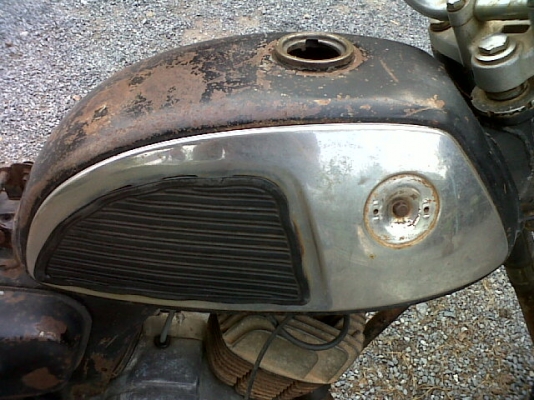 ขายถัง K125 M2 สภาพดี + มียาง + ก็อกน้ำมัน