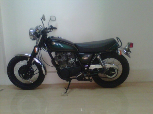 ***ขาย SR400 ตัว limited ปี 95 สีเขียวเดิมญี่ปุ่น รถเดิมครับ 64000 ohm คอนหวัน***