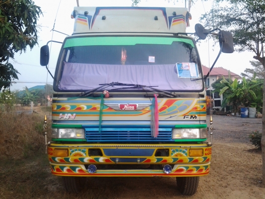 HINO FM 3H 195 Hp เทรลเลอร์บรรทุกรถเกี่ยวงามๆ (ทึมงานรถคุณภาพ)