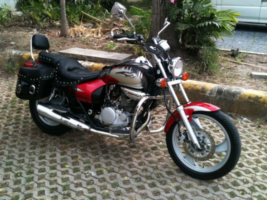 ขาย KAWASAKI BOSS 175 ล้อแม็ก แต่งสวยๆ