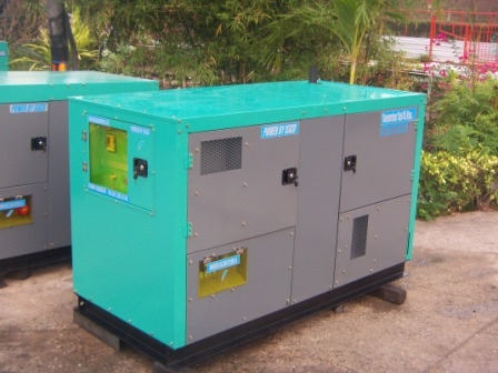ขายเครื่องปั่นไฟ Super Sound Proof  45 KVA. เครื่องยนต์ ISUZU