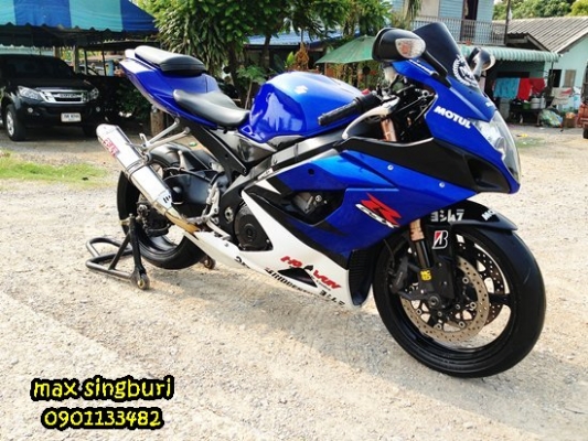 แม็กสิงห์บุรี//GSXR-1000 K5 ปี2005 สภาพหล่อพร้อมท่อสูตร yoshi อินวอย+สรรพาสมิตรแท้ๆ 235000 ด่วน