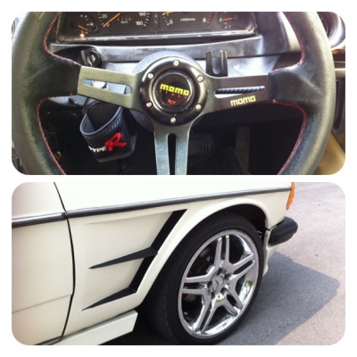 ขาย BENZ W123 AMG เครื่อง 1JZ สภาพสุดๆๆๆๆซิ่ง