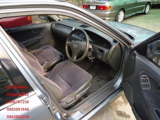 ขาย Honda civic 4d เครื่องหัวฉีด สีเทาสวยๆ ชุดแต่งรอบคัน ราคา 125,000 บ.+++++++