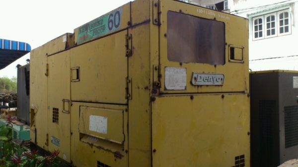 ขายเครื่องปั่นไฟ Denyo 60 Kva สภาพพร้อมใช้งาน