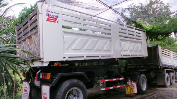 ISUZU  FXZ270  พร้อมหางดั้มสองเพลาSMM  พร้อมขายค่ะ
