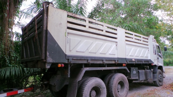 ISUZU  FXZ270  พร้อมหางดั้มสองเพลาSMM  พร้อมขายค่ะ