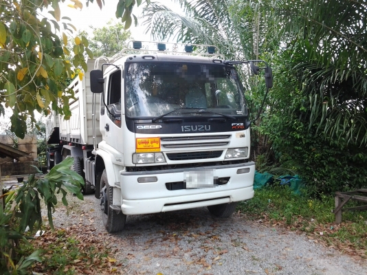 ISUZU  FXZ270  พร้อมหางดั้มสองเพลาSMM  พร้อมขายค่ะ