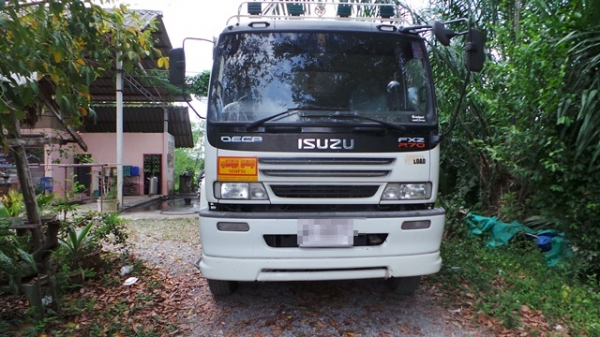 ISUZU  FXZ270  พร้อมหางดั้มสองเพลาSMM  พร้อมขายค่ะ