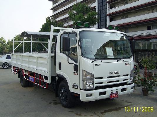 ISUZU FVM240แรง ยาว7.1เมตร กระบะเหล็กพื้นเรียบ