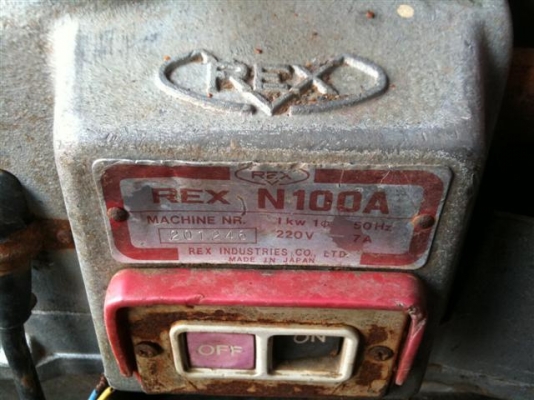 ขายเครื่องต๊าบ 4 นิ้ว REX ต้องไปเช็คเอาเอง ขายตามสภาพครับ