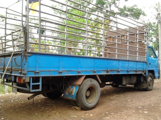 ISUZU NPR 115 HP 4BD1 ปี 36 กระบะคอกเหล็กยาว 5 เมตรสภาพสวย เครื่องแห้งแรงดี หัวเก๋งไม่มีผุภายในคอนโซลครบ เกียร์สั้น แอร์เย็น คัชซีสวย เฟืองท้ายใหญ่ติด F ครบแล้ว เอกสารทะเบียนครบพร้อมโอน ราคาต่อรองได้ครับ