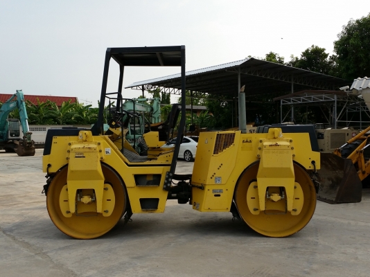 ใหม่พึ่งถึงไทย !! รถบด 7 ตัน BOMAG BW144AD-2 นำเข้าจาก USA แท้ 100\% สภาพสวย ไม่เคยใช้งานในไทย ปีสูง ชั่วโมงน้อย