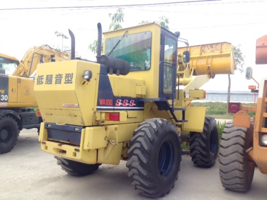 รถตักล้อยาง Komatsu WA100-1#33107 นำเข้าจากญี่ปุ่น สนใจโทร. 080-6565422 (หนิง)