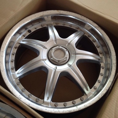 แม็กซ์2วง LENSO 18นิ้ว 5รู100 ขอบเงาสภาพอใช้ได้ ตจวส่งได้ครับ