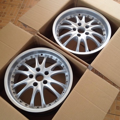 แม็กซ์ก้านถี่สีเทา 17 นิ้ว มี 2 วง