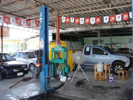 ............. เซ้งกิจการ อู่ซ่อมรถ อู่เคาะพ่นสี และคาร์แคร์ และร้านอาหาร อยู่ในพื้นที่255 ตรว.ซอยบิ๊กซีพระราม2(สน.ท่าข้าม).........