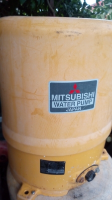 ขาย !! ปั้มน้ำถังอัตโนมัติ มิตซู100w. สภาพสวยๆ พร้อมใช้งาน