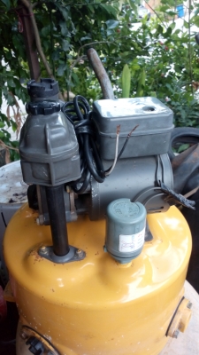 ขาย !! ปั้มน้ำถังอัตโนมัติ มิตซู100w. สภาพสวยๆ พร้อมใช้งาน