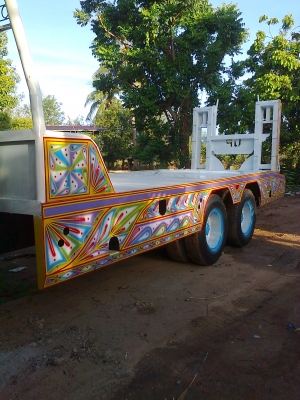 ขาย รถเทลเลอร์ สิบล้อ FM17 สองเพลา ราคาต่อรองได้ครับ